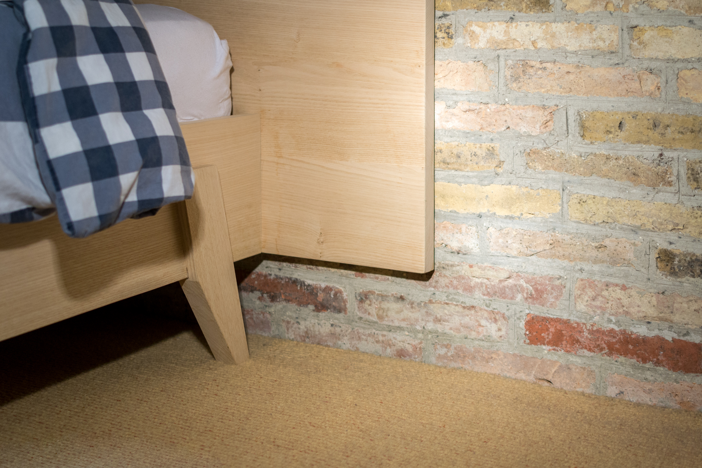 De Houtslager: detail bed Twijzel