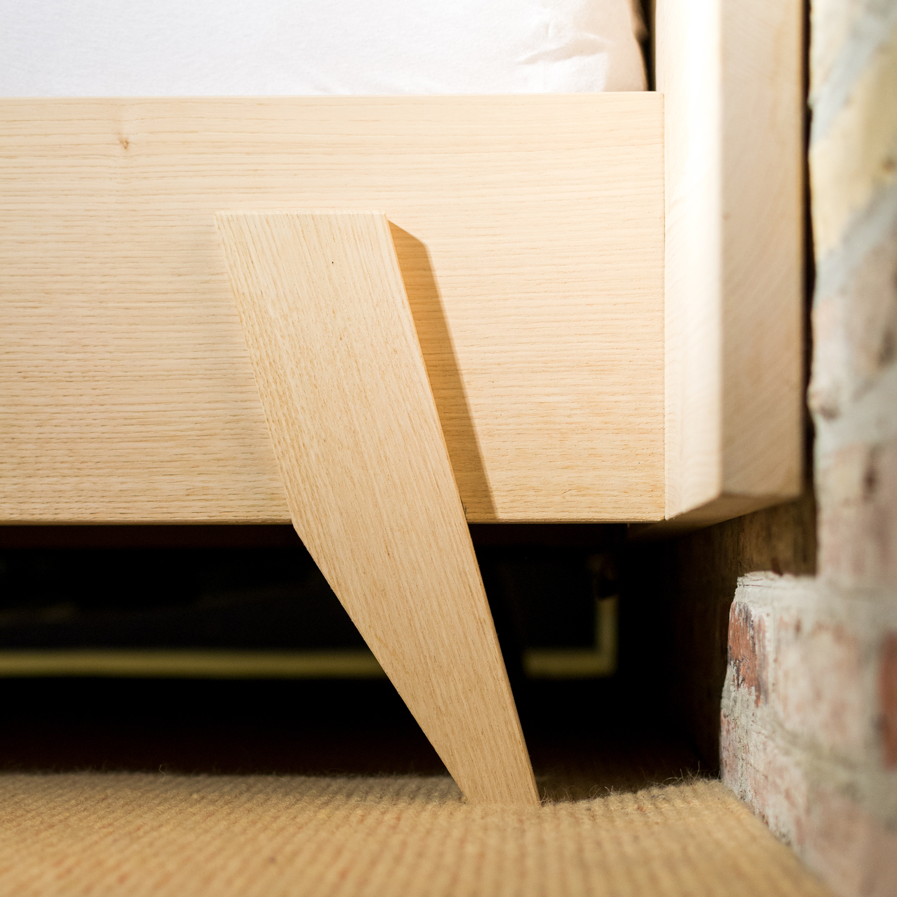 De Houtslager: detail bed Twijzel