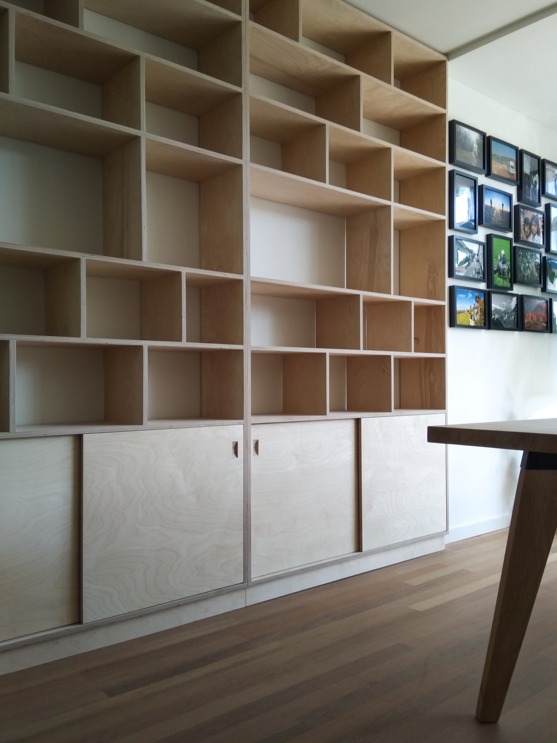 De Houtslager: wandkast Groningen