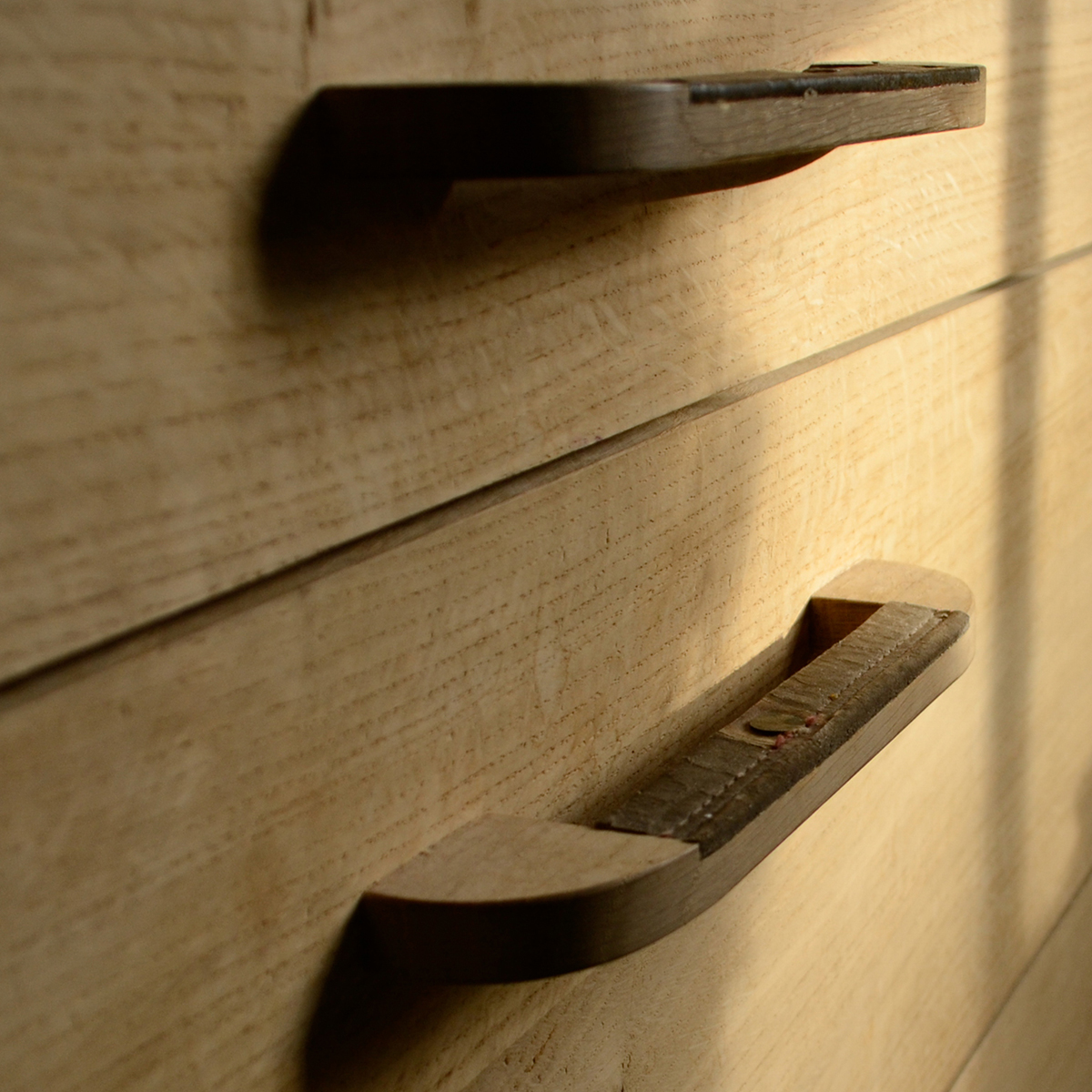 keuken Twijzel, detail greepjes